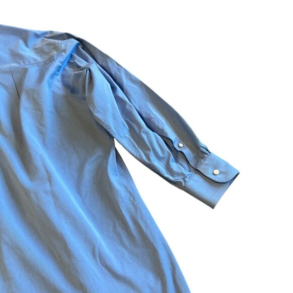 Ermenegildo Zegna Button-Down Dress Shirt Long Sleeve 100% Cotton Size 43 17 - Picture 8 of 13